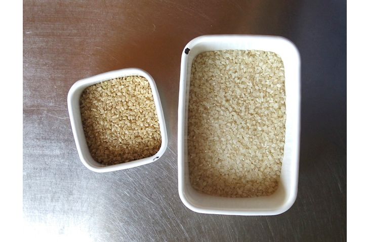 お米精米