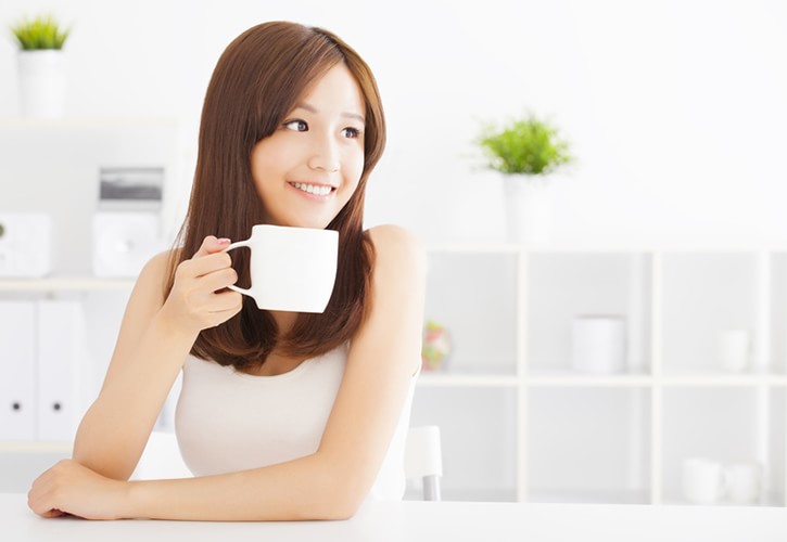 白湯の飲み方