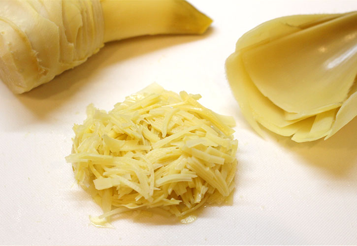 たけのこ味噌汁切り方