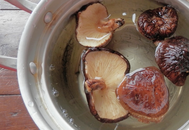 干し椎茸の出汁の取り方