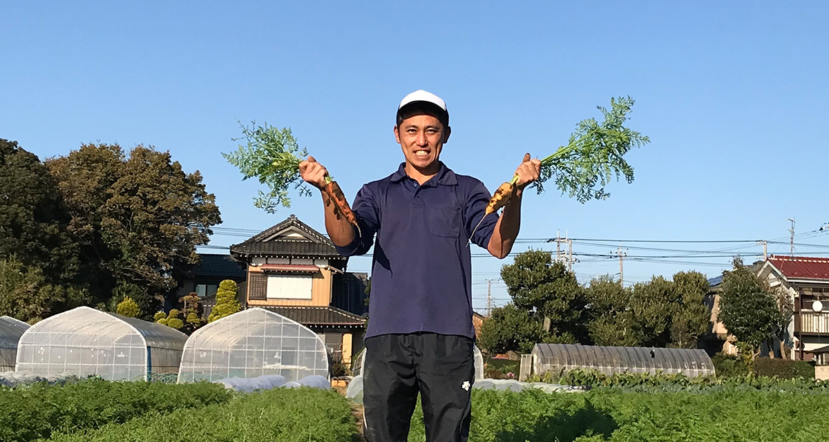 農業に出会える農園「ベジLIFE!!」／香取岳彦さん