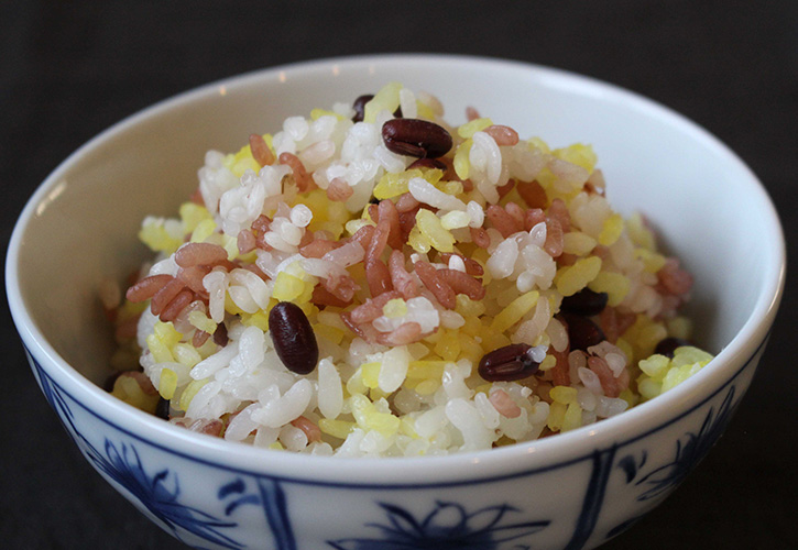 三色赤飯