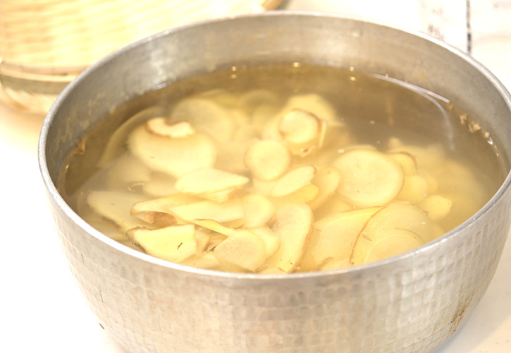 甘酢漬け