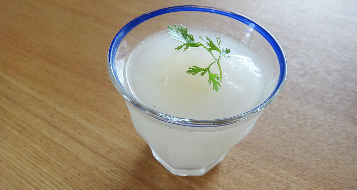 ストック式夏デザート！お手軽「常備梨」