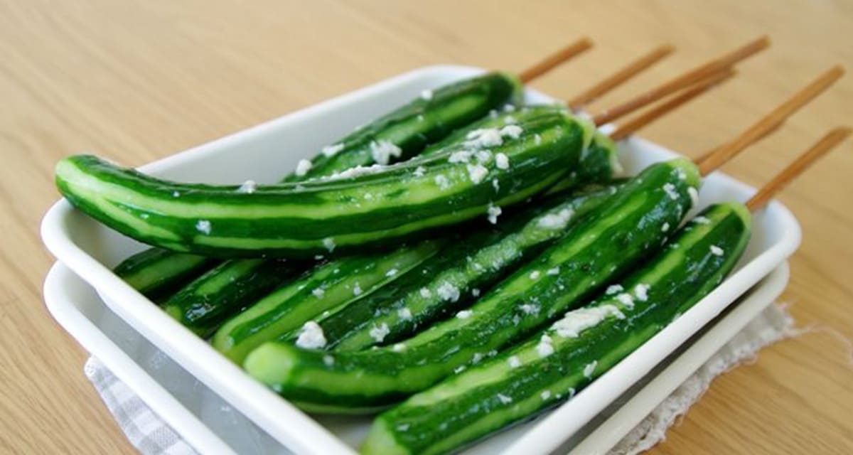 どっさり！ひんやり！がぶり！きゅうりの塩麹漬けが絶品。