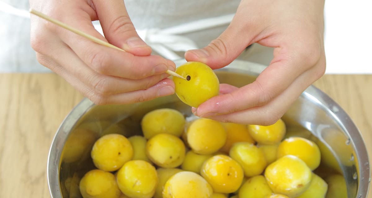 梅干しの作り方＜塩漬け＞編